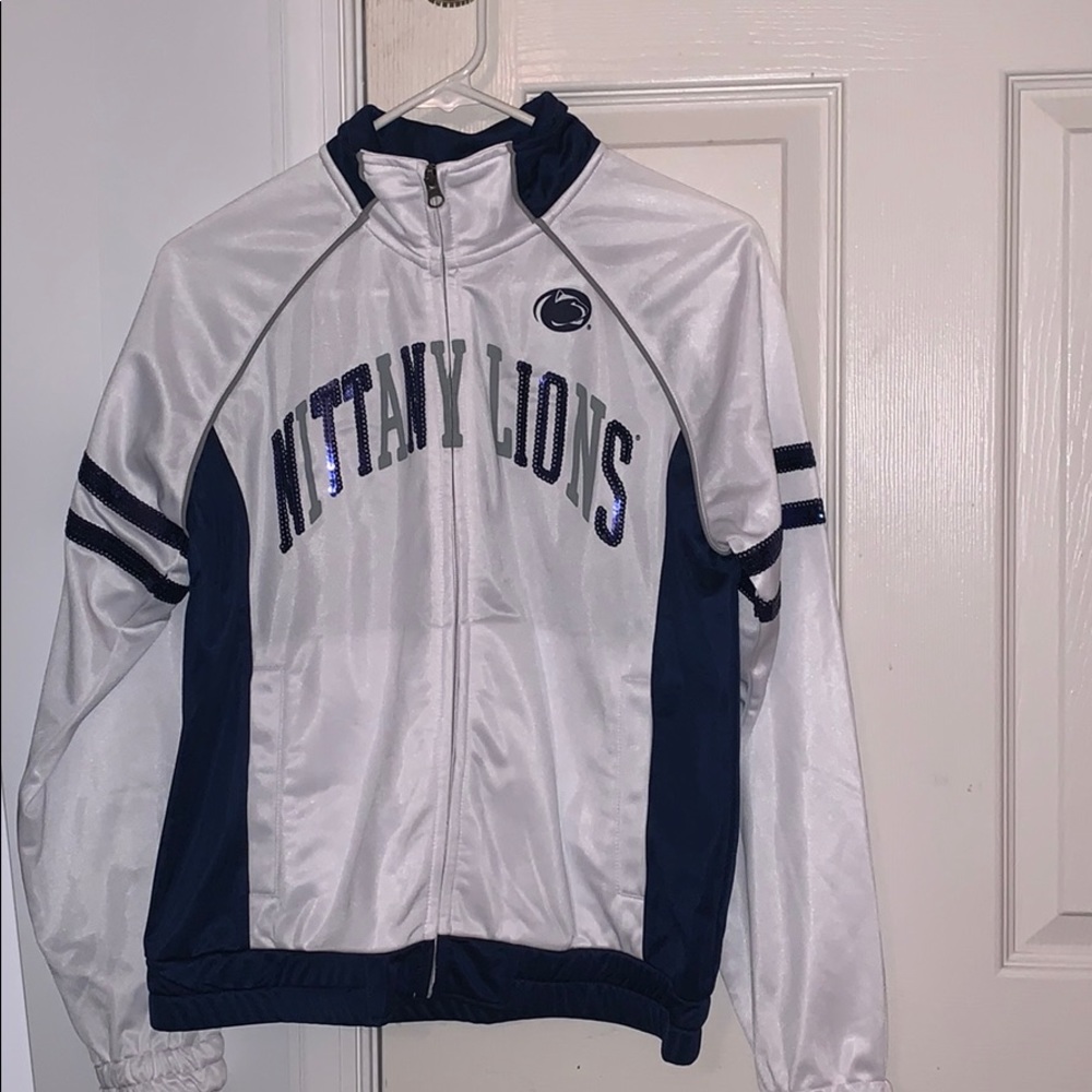 Penn State Nittany Lion Sequin Zip Up